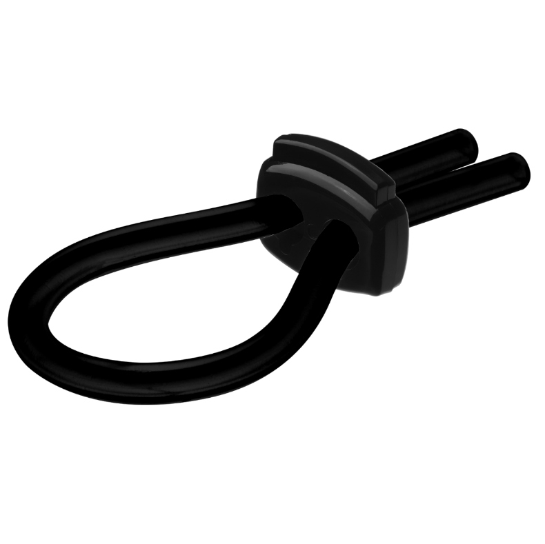 JOYDIVISION POTENZDUO - BLACK SILICONE PENIS RING - M