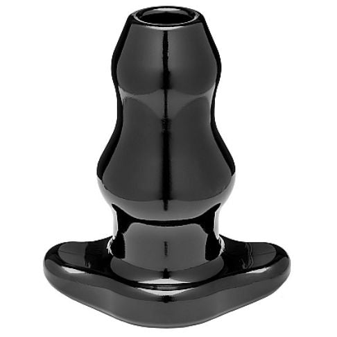 PERFECT FIT BRAND - LARGE XL DOUBLE TUNNEL PLUG BLACK