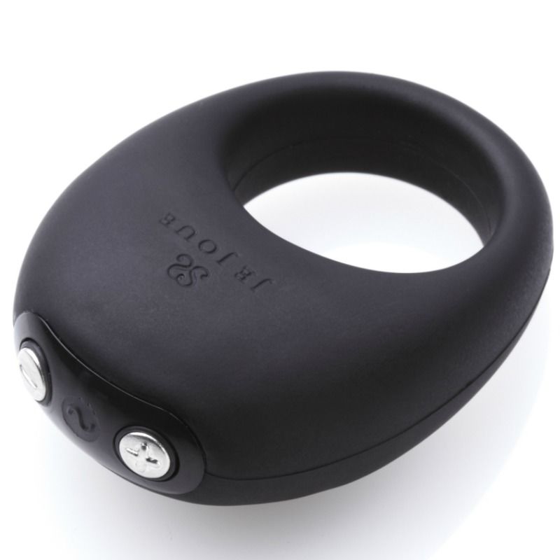 JE JOUE - MIO BLACK VIBRATOR RING