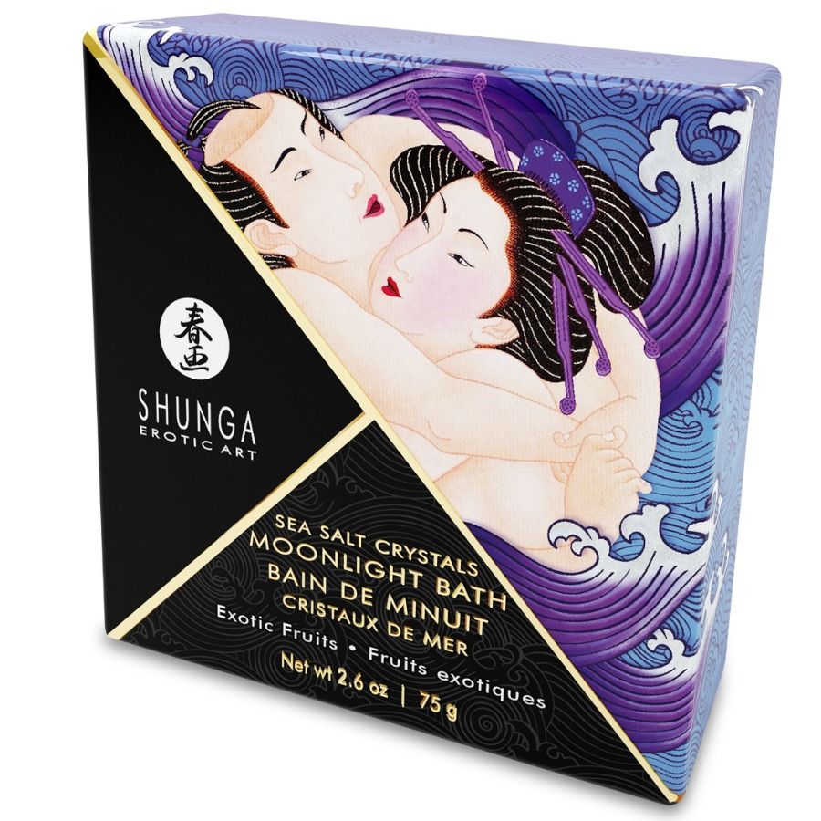 SHUNGA - EXOTIC PURPLE FLAVOR BATH SALTS 75 GR