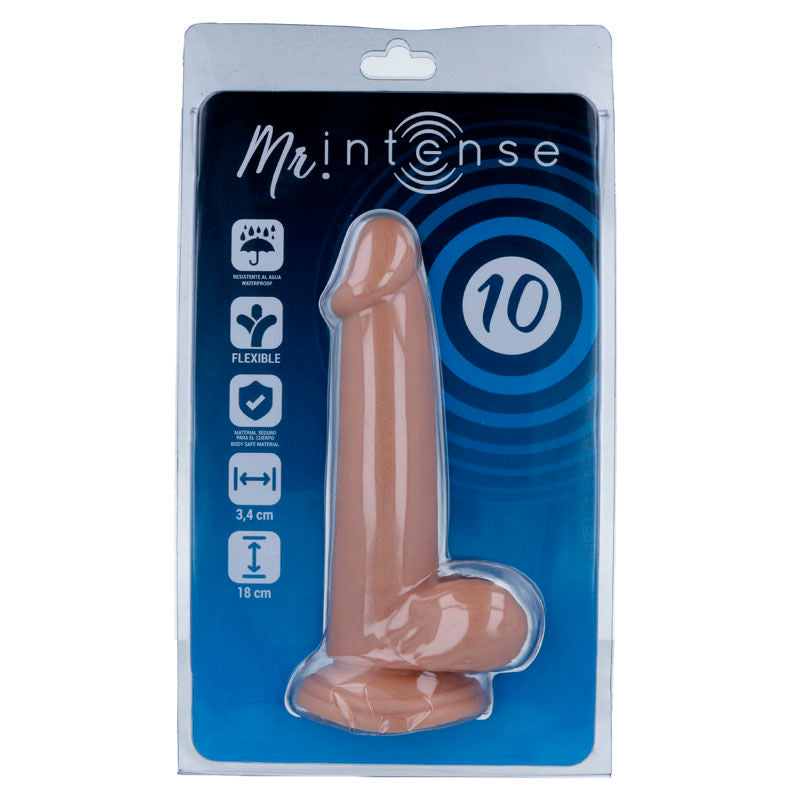 MR INTENSE - 10 PENE REALISTICO 18 CM -O- 3.4 CM