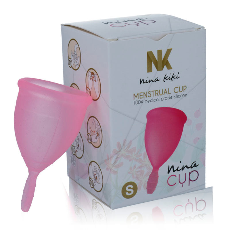 NINA KIKÍ - COPA MENSTRUAL ROSA - TALLA S