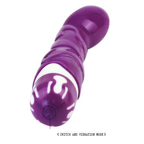 BAILE - REALISTIC COCK 10 RITMOS SENSATION VIOLETA