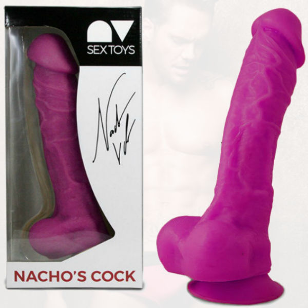 NACHO VIDAL - REPLICA PENE NACHO VIDAL 24CM ROSA