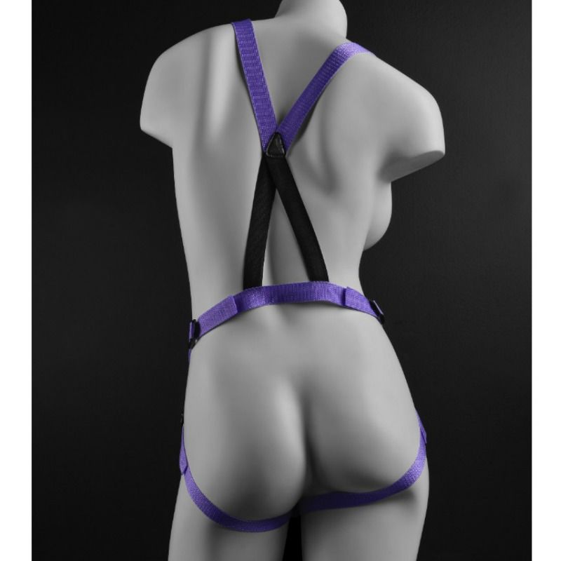 DILLIO - STRAP-ON HARNESS WITH STRAPS AND 17.8 CM DILDO