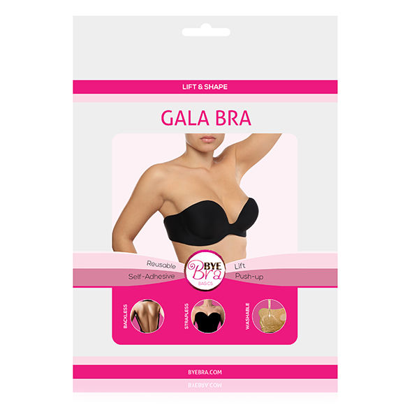 BYE-BRA - GALA B CUP B BLACK BRA