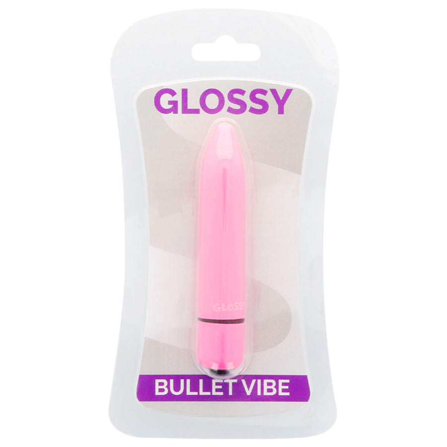 GLOSSY - THIN VIBRATOR HOT PINK