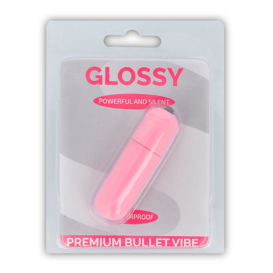 GLOSSY - PREMIUM VIBE VIBRATING BULLET 10V PINK