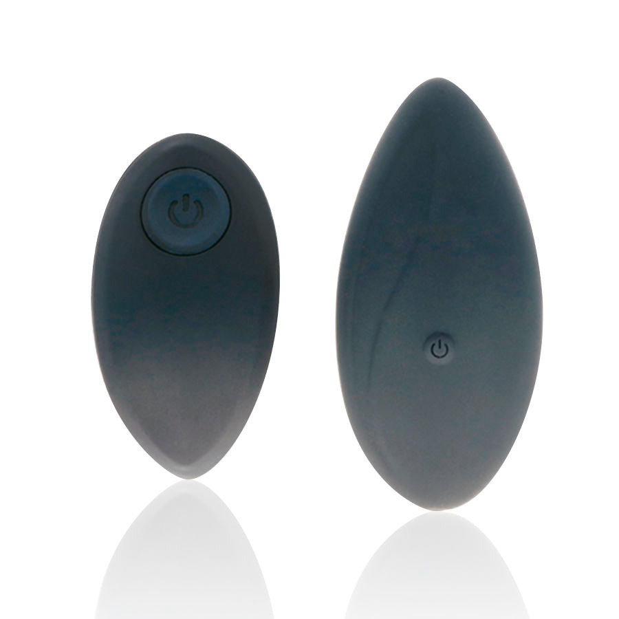 BLACK&amp;SILVER - ZARA REMOTE CONTROL STIMULATOR WITH FREE PANTY