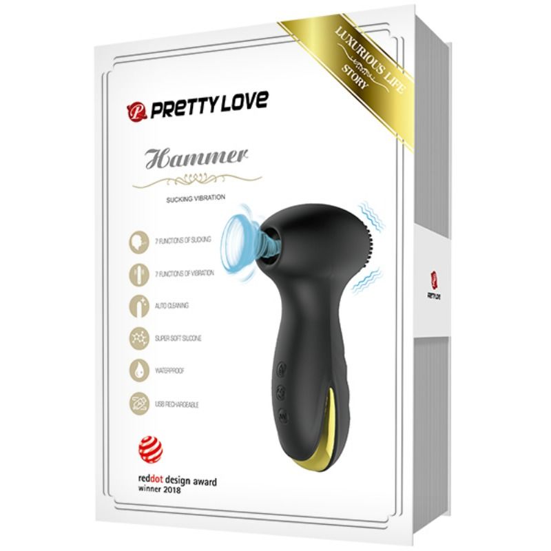 PRETTY LOVE - SMART HAMMER VIBRACION Y SUCCION