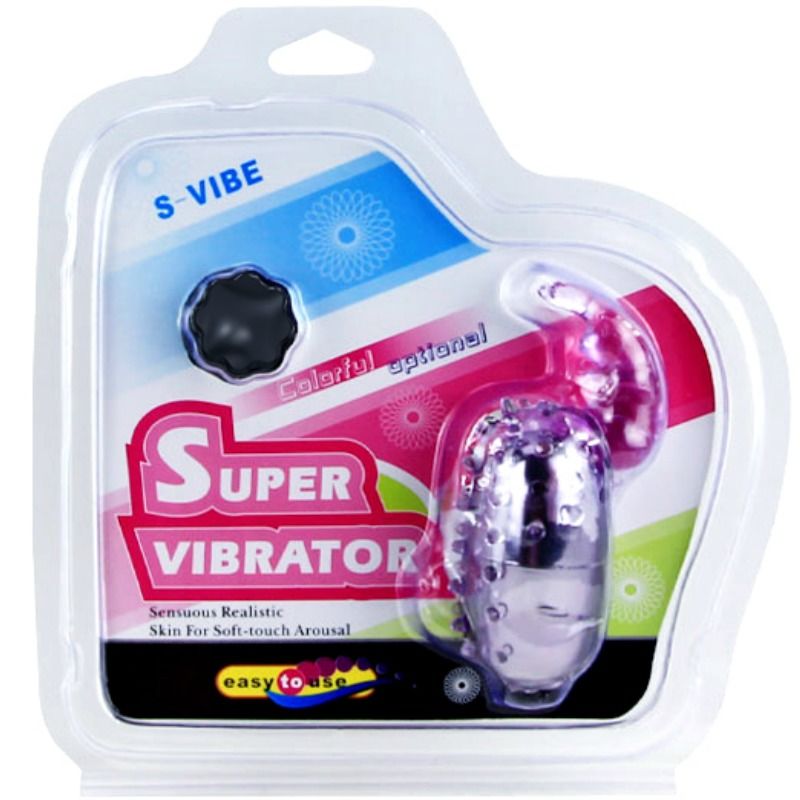 DANCE - SUPER VIBRATOR VIBRATING EGG WITH STIMULATOR