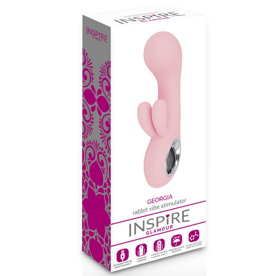 INSPIRE GLAMOR - GEORGIA PINK VIBRATOR