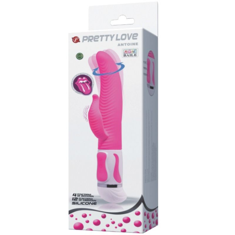 PRETTY LOVE - FLIRT ANTOINE VIBRATOR ROTATION