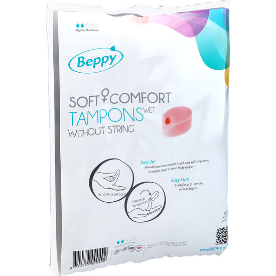 BEPPY - LUBRICATED TAMPONS 30 UNITS