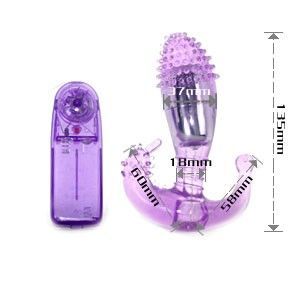 BAILE - LILAC VAGINAL AND ANAL VIBRATING STIMULATOR