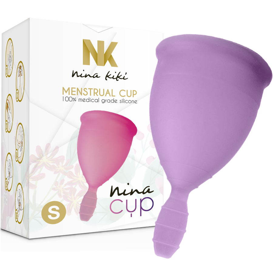 NINA KIKÍ - LILAC MENSTRUAL CUP - SIZE S