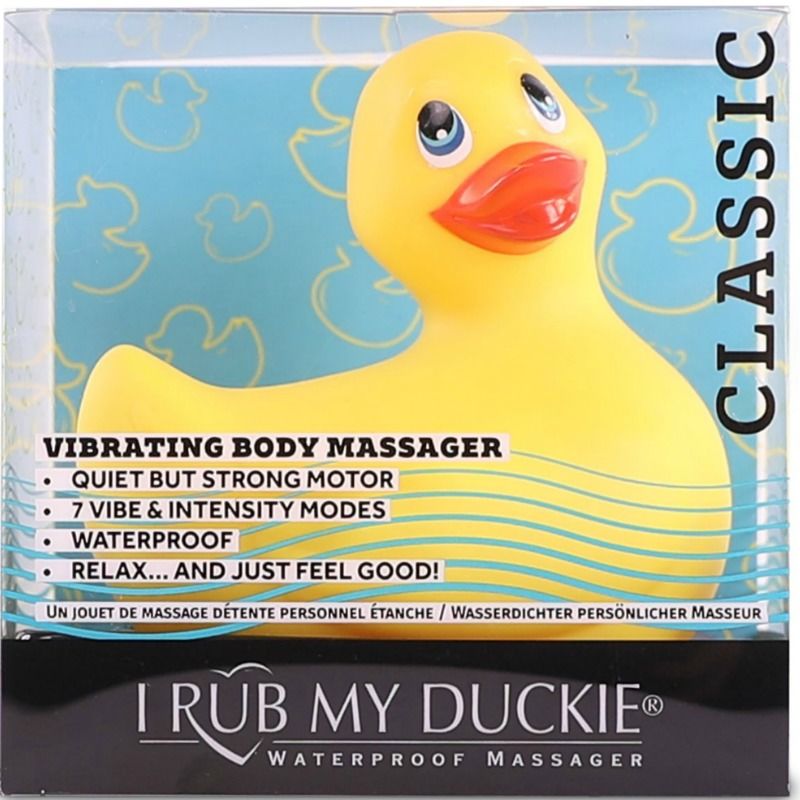 BIG TEASE TOYS - I RUB MY DUCK CLASSIC YELLOW VIBRATOR DUCK