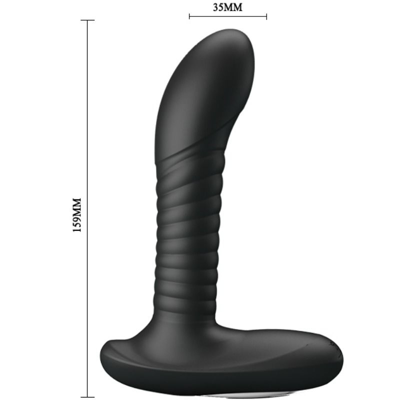 PRETTY LOVE - ANAL ROTATION AND VIBRATION FUNCTION BLACK