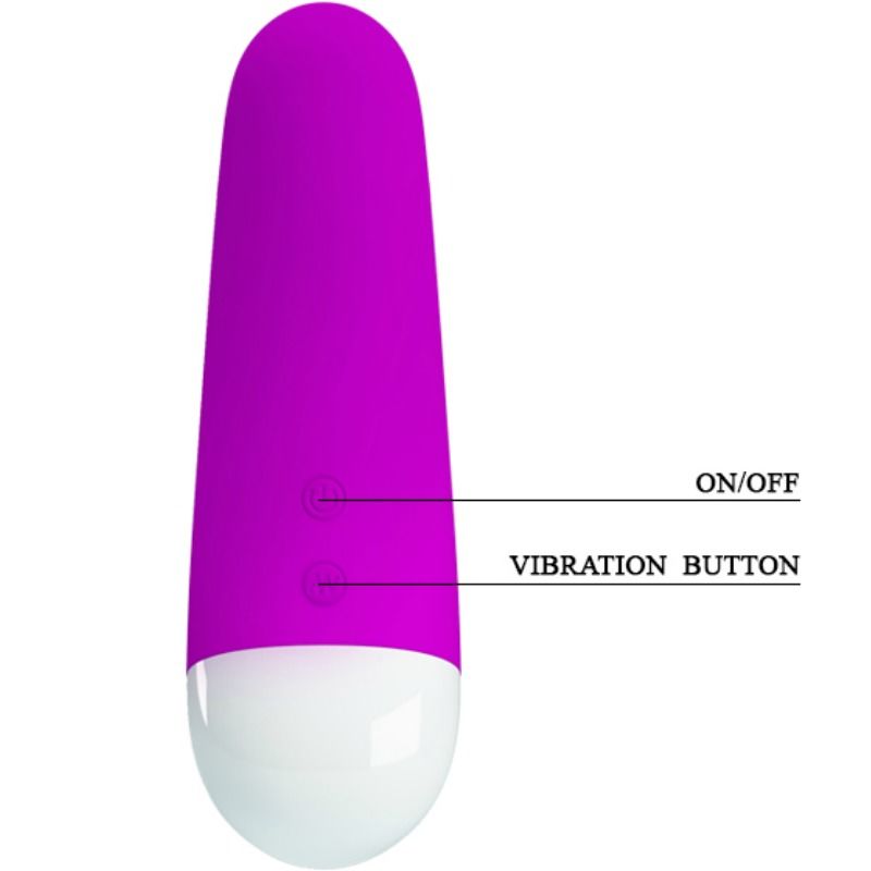 PRETTY LOVE - LUTHER MINI VIBRADOR 30 MODOS VIBRACION