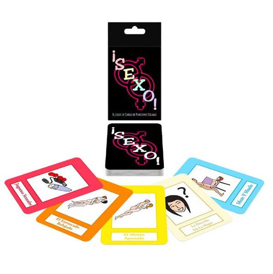 KHEPER GAMES - ¡SEXO! JUEGO DE CARTAS CON POSTURAS SEXUALES / ES