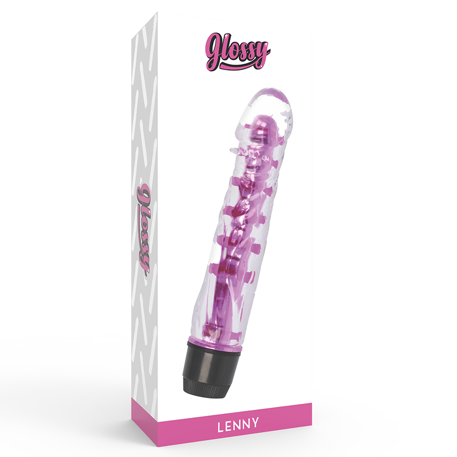 GLOSSY - LENNY PINK VIBRATOR