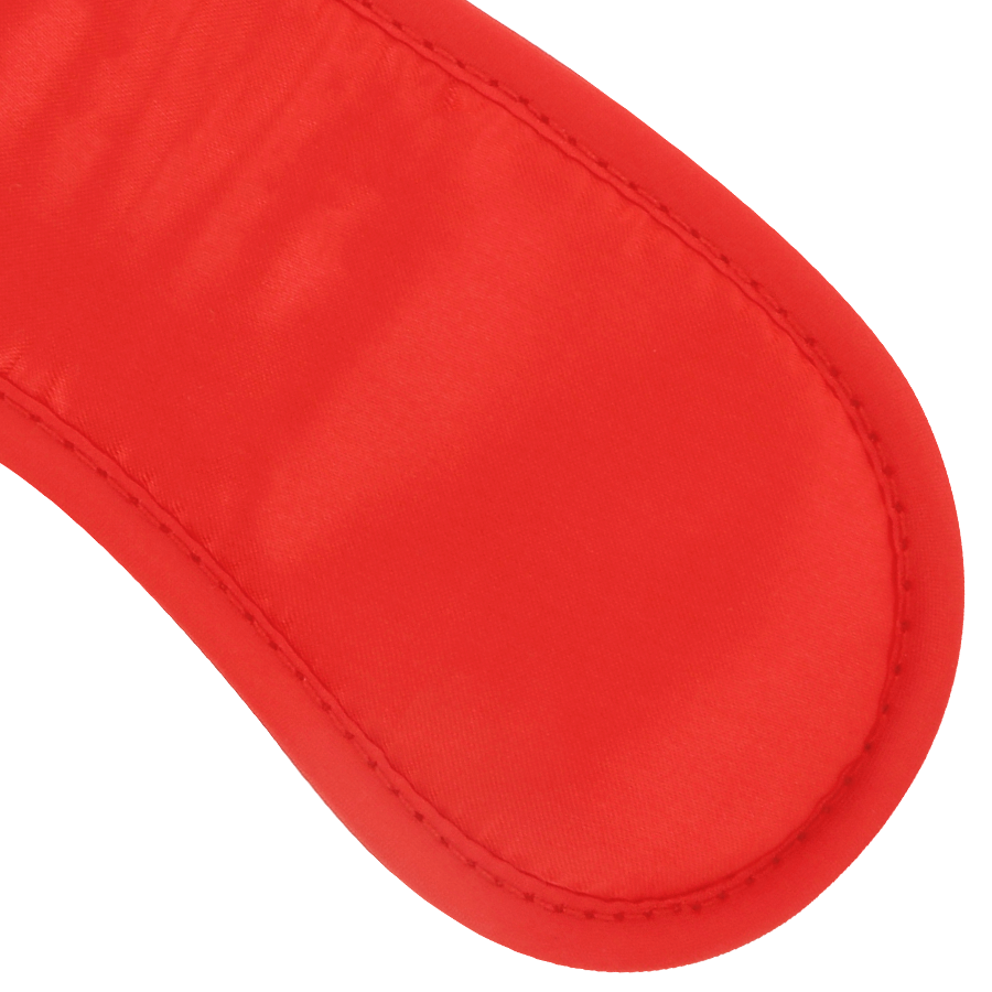 DARKNESS - RED STRAIGHT EYE MASK 