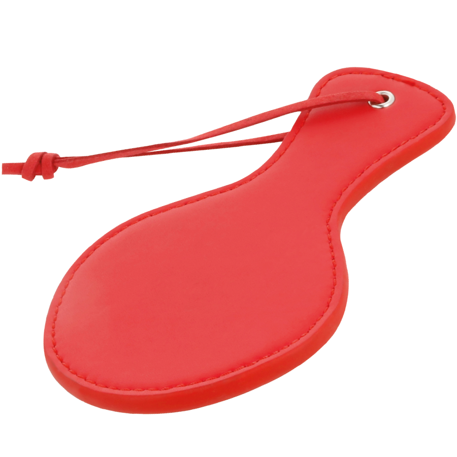 DARKNESS - ROUNDED RED FETISH PADDLE