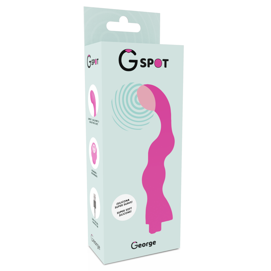 G-SPOT - GEORGE G-SPOT VIBRATOR PINK GUM