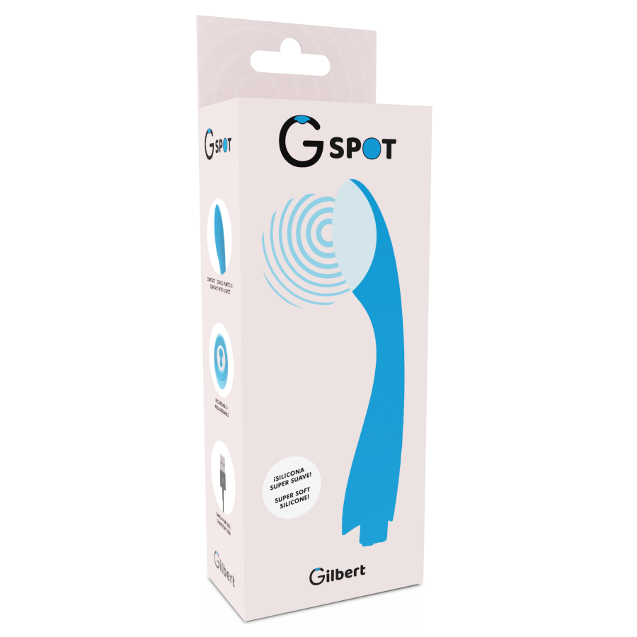 G-SPOT - GYLBERT VIBRATOR TURQUOISE BLUE