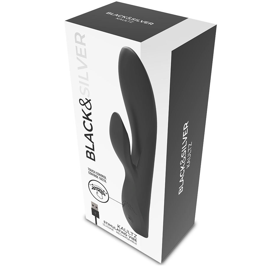 BLACK&SILVER - KAULTZ VIBRADOR CONTROL TOUCH