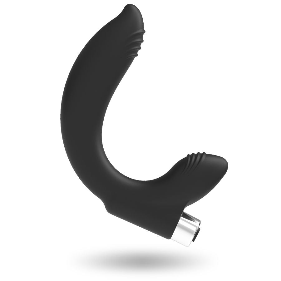 ADDICTED TOYS - RECHARGEABLE PROSTATE VIBRATOR MODEL 7 - BLACK