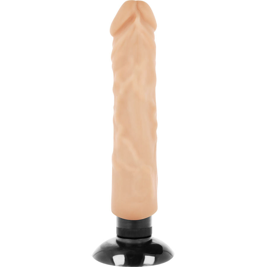 BASECOCK - VIBRADOR REALISTICO 2-1 NATURAL 20 CM -O- 4 CM