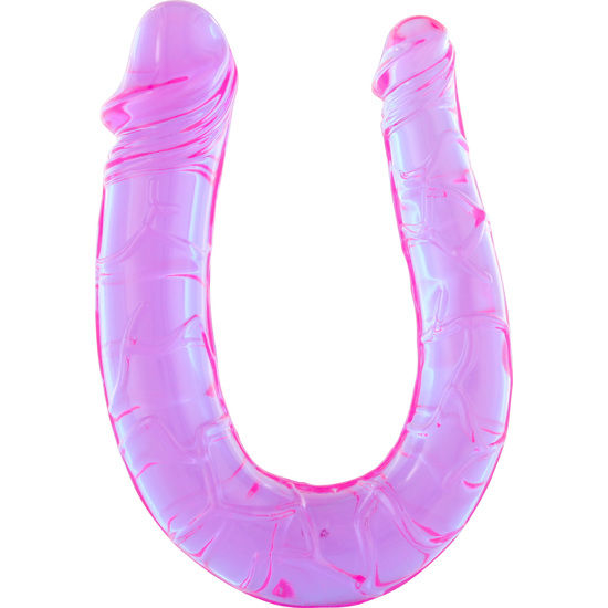 SEVEN CREATIONS - PENE CON DOS CABEZAS DE GELATINA FLEXIBLE