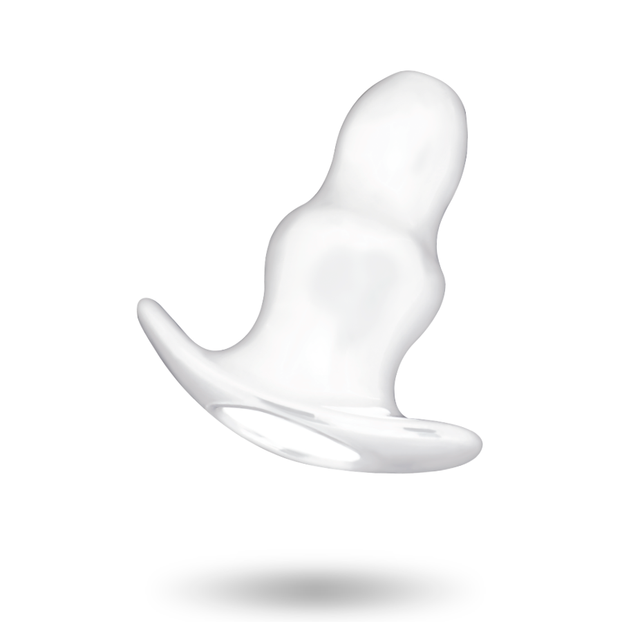 ADDICTED TOYS - DILATADOR ANAL MEDIANO 9.5 CM - TRANSPARENTE