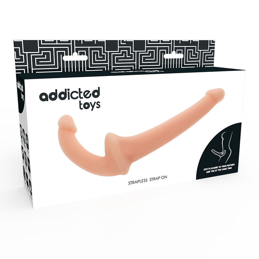 ADDICTED TOYS - NATURAL HARNESS-FREE DILDO