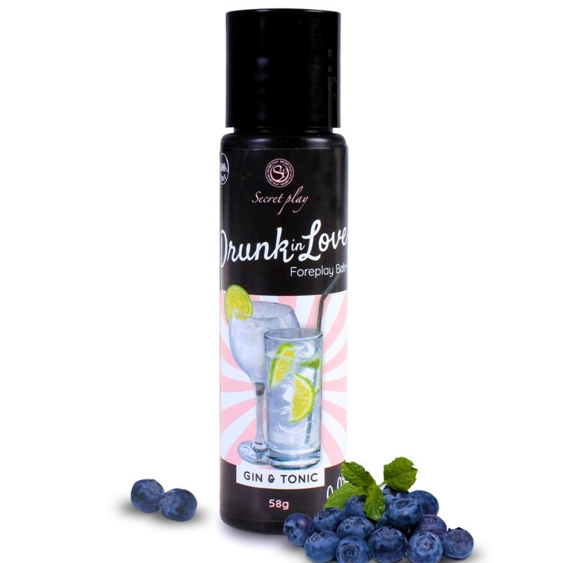 SECRETPLAY - LUBRICANTE DRUNK IN LOVE GIN&TONIC 60 ML