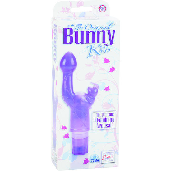 CALEXOTICS - THE ORIGINAL KISS LILAC VIBRATING BUNNY