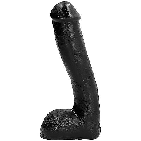 ALL BLACK - ANAL REALISTIC PENIS 23 CM