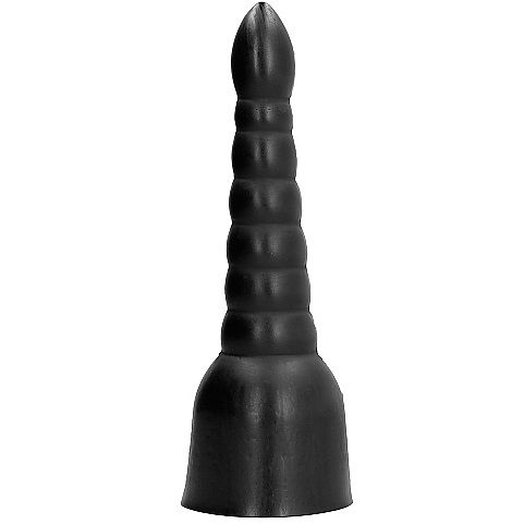 ALL BLACK - DILDO 34 CM