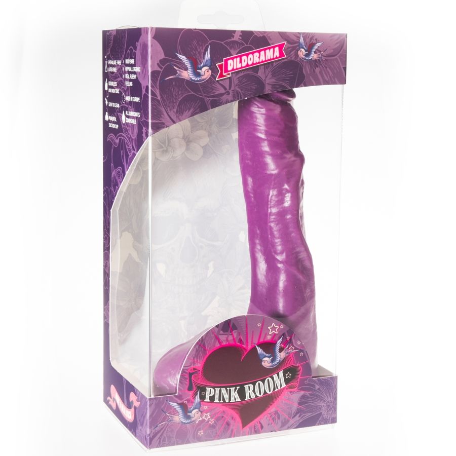 PINK ROOM - NILE LILAC REALISTIC DILDO 23 CM