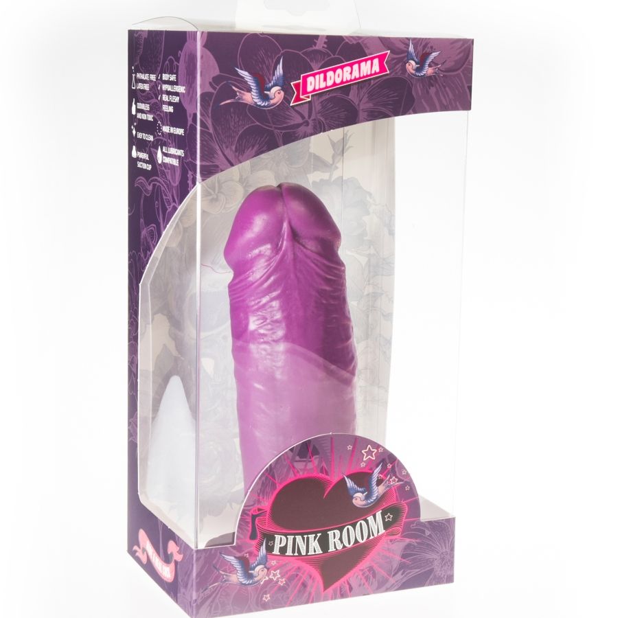 PINK ROOM - DAEL LILAC REALISTIC DILDO 18.5 CM