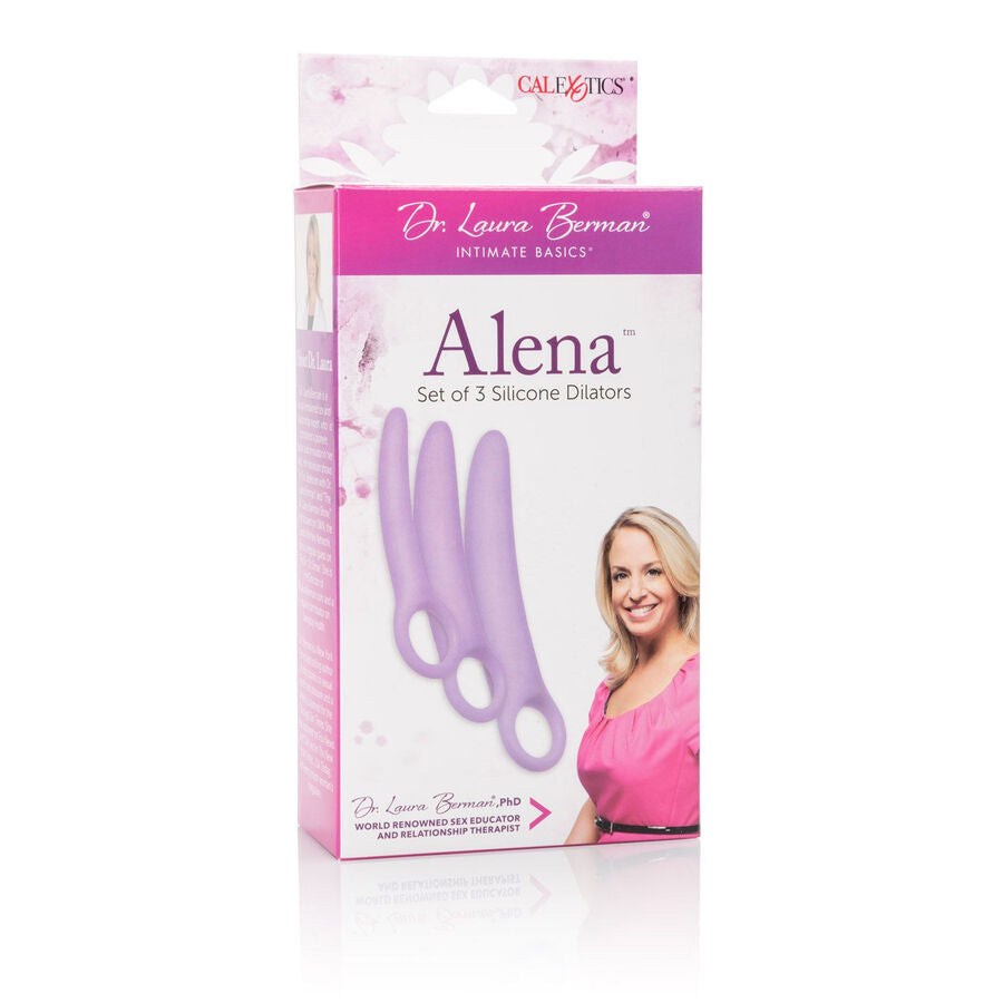 CALEXOTICS - DR LAURA BERMAN ALENA SET OF 3 SILICONE VAGINAL DILATORS