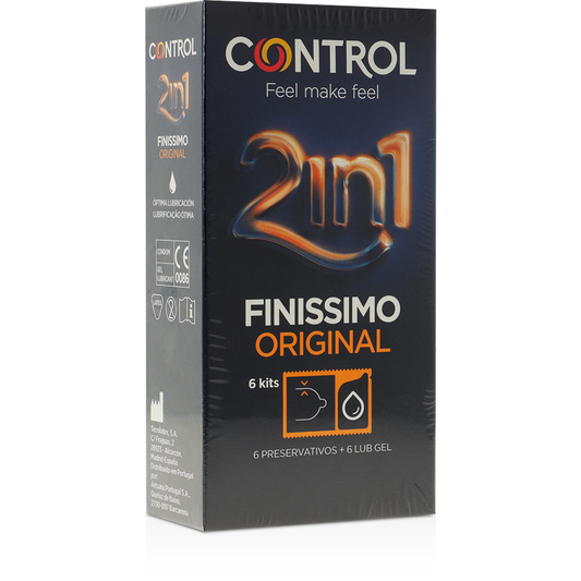 CONTROL - DUO FINISIMO + LUBRICANT 6 UNITS