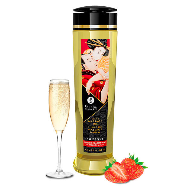 SHUNGA - ROMANCE EROTIC MASSAGE OIL 240 ML