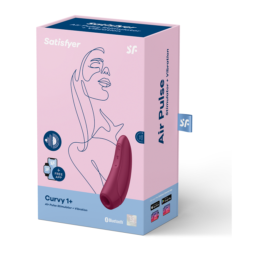 SATISFYER - CURVY 1 + PINK RED