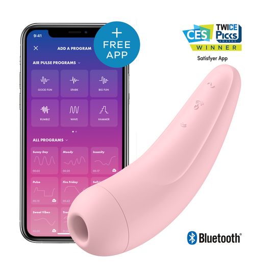 SATISFYER - CURVY 1 + PINK RED