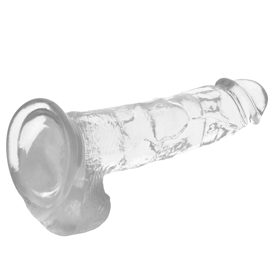 X RAY - CLEAR TRANSPARENT REALISTIC DILDO 22 CM -O- 4.6 CM