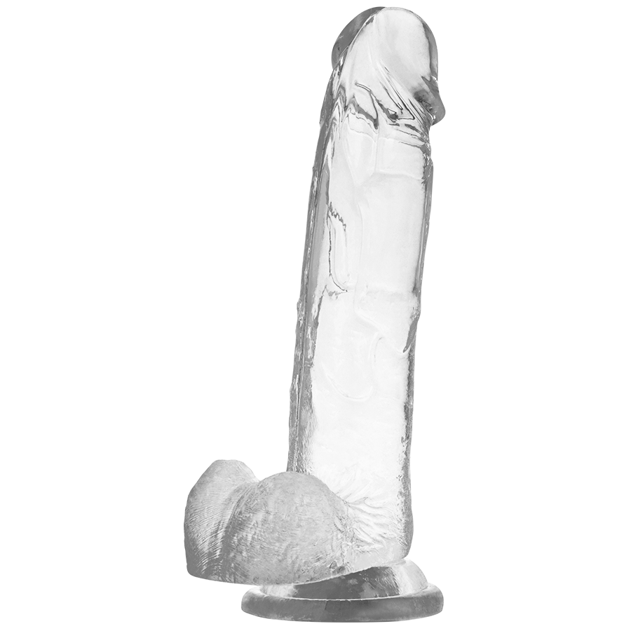 X RAY - CLEAR TRANSPARENT REALISTIC DILDO 22 CM -O- 4.6 CM