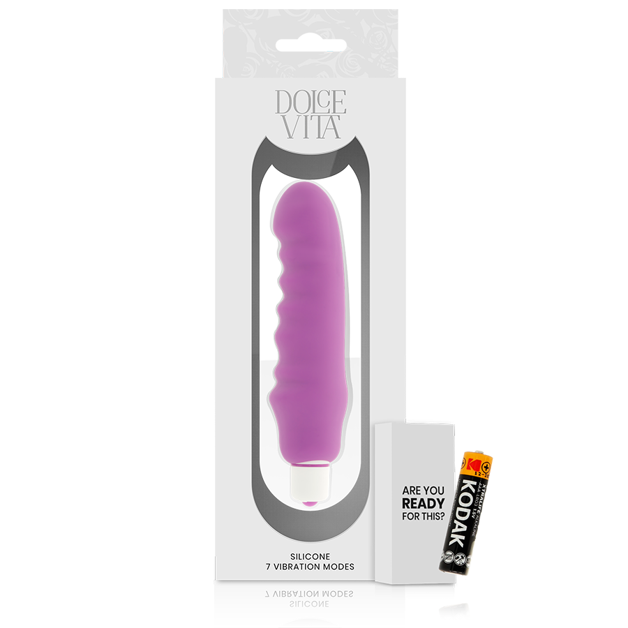 DOLCE VITA - GENIUS LILAC SILICONE VIBRATOR