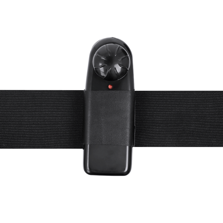 HARNESS ATTRACTION - GREGORY HOLLOW HARNESS WITH VIBRATOR 16.5 CM -OR- 4.3 CM